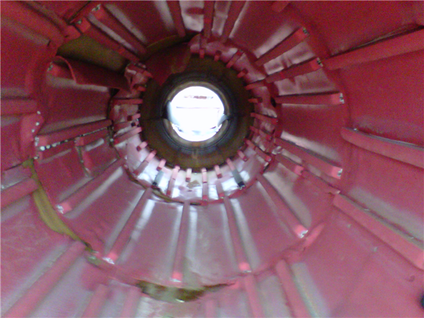 Morrison Knudson 9' X 34' L Super Scrubber, Rubber Lined, 125 Hp)